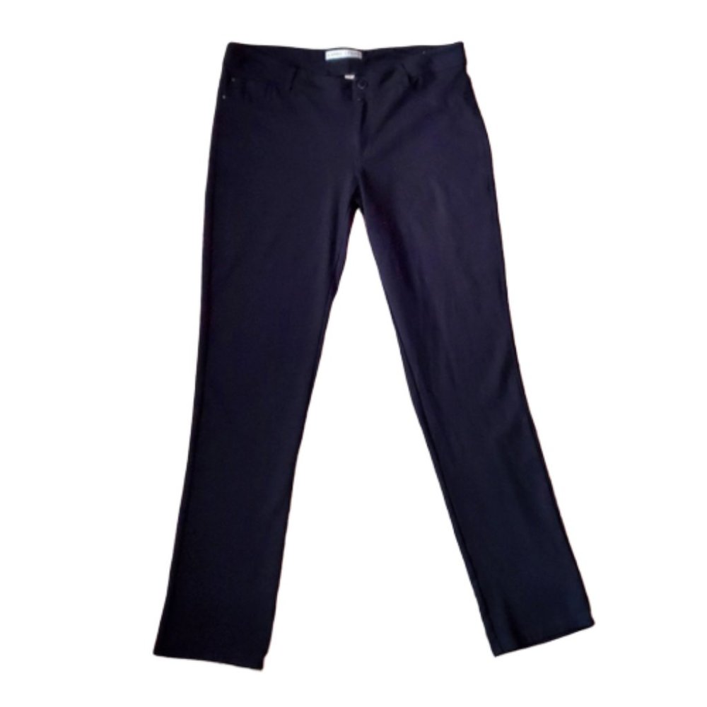 Black Stretchy Ankle Pants